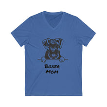 Load image into Gallery viewer, Boxer Mom V-Neck Tee