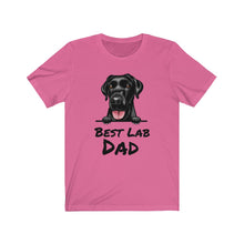 Load image into Gallery viewer, Best Lab Dad Jersey Tee