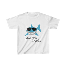 Load image into Gallery viewer, Save the Sharks Sunglasses Kids Tee
