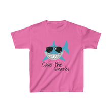 Load image into Gallery viewer, Save the Sharks Sunglasses Kids Tee