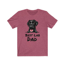 Load image into Gallery viewer, Best Lab Dad Jersey Tee