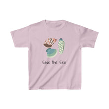 Load image into Gallery viewer, Save the Sea Shells Kids Tee