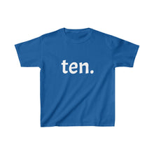Load image into Gallery viewer, Tenth Birthday Kids Tee