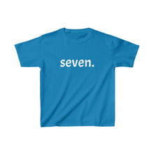 Load image into Gallery viewer, Seventh Birthday Kids Tee