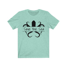 Load image into Gallery viewer, Save the Sea Octopus Jersey Tee