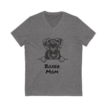 Load image into Gallery viewer, Boxer Mom V-Neck Tee