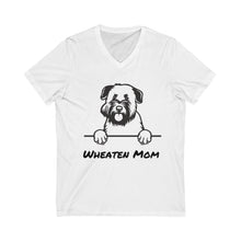 Load image into Gallery viewer, Wheaten Mom V-Neck Tee