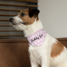 Load image into Gallery viewer, Birthday Girl Pink Paws Bandana