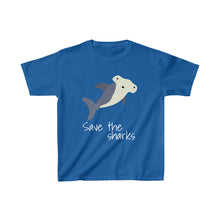 Load image into Gallery viewer, Save the Hammerhead Sharks Kids Tee