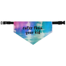 Load image into Gallery viewer, Cuter Than Your Kid Tie Dye Bandana