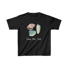Load image into Gallery viewer, Save the Sea Shells Kids Tee