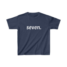 Load image into Gallery viewer, Seventh Birthday Kids Tee