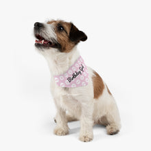 Load image into Gallery viewer, Birthday Girl Pink Paws Bandana