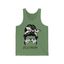 Load image into Gallery viewer, Cat Mom Jersey Tank