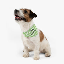 Load image into Gallery viewer, Happy Gotcha Day Green Paws Bandana