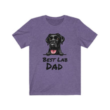 Load image into Gallery viewer, Best Lab Dad Jersey Tee