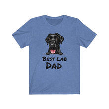 Load image into Gallery viewer, Best Lab Dad Jersey Tee