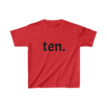 Load image into Gallery viewer, Tenth Birthday Kids Tee