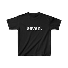 Load image into Gallery viewer, Seventh Birthday Kids Tee