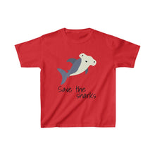 Load image into Gallery viewer, Save the Hammerhead Sharks Kids Tee