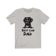 Load image into Gallery viewer, Best Lab Dad Jersey Tee