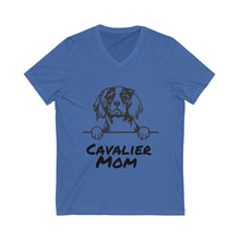 Load image into Gallery viewer, Cavalier Mom V-Neck Tee