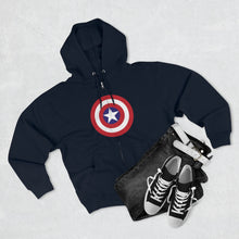Load image into Gallery viewer, Captain America Unisex Full Zip Hoodie