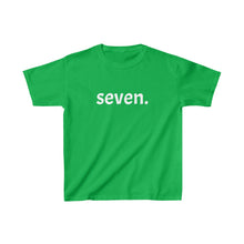 Load image into Gallery viewer, Seventh Birthday Kids Tee