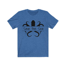 Load image into Gallery viewer, Save the Sea Octopus Jersey Tee