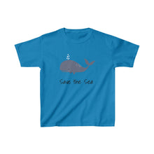 Load image into Gallery viewer, Save the Sea Whale Kids Tee