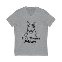 Load image into Gallery viewer, Bull Terrier Mom V-Neck Tee