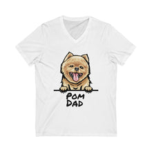 Load image into Gallery viewer, Pom Dad V-Neck Tee