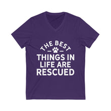 Load image into Gallery viewer, Rescue Dogs V-Neck Tee