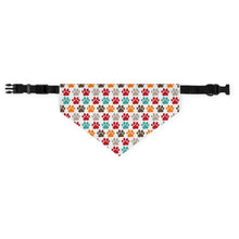 Load image into Gallery viewer, Colorful Paws Bandana