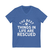 Load image into Gallery viewer, Rescue Dogs V-Neck Tee