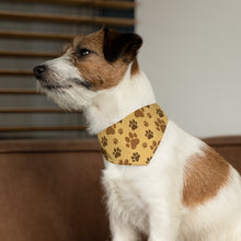 Load image into Gallery viewer, Brown Paws Bandana