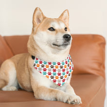 Load image into Gallery viewer, Colorful Paws Bandana