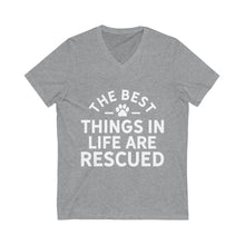 Load image into Gallery viewer, Rescue Dogs V-Neck Tee