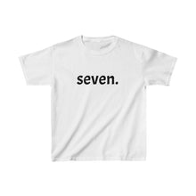 Load image into Gallery viewer, Seventh Birthday Kids Tee