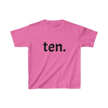 Load image into Gallery viewer, Tenth Birthday Kids Tee