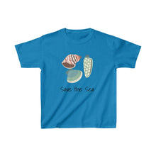 Load image into Gallery viewer, Save the Sea Shells Kids Tee