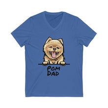 Load image into Gallery viewer, Pom Dad V-Neck Tee