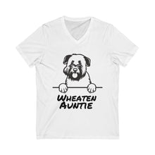 Load image into Gallery viewer, Wheaten Auntie V-Neck Tee