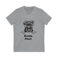 Load image into Gallery viewer, Boxer Mom V-Neck Tee