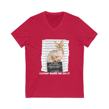 Load image into Gallery viewer, Catnip Made Me Do It Part 3 V-Neck
