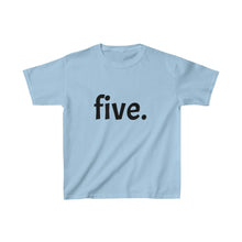 Load image into Gallery viewer, Fifth Birthday Kids Tee
