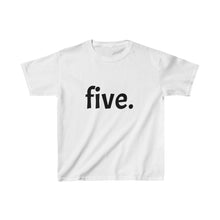 Load image into Gallery viewer, Fifth Birthday Kids Tee
