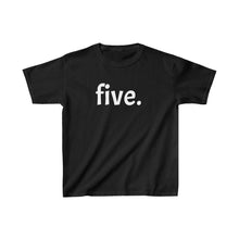 Load image into Gallery viewer, Fifth Birthday Kids Tee
