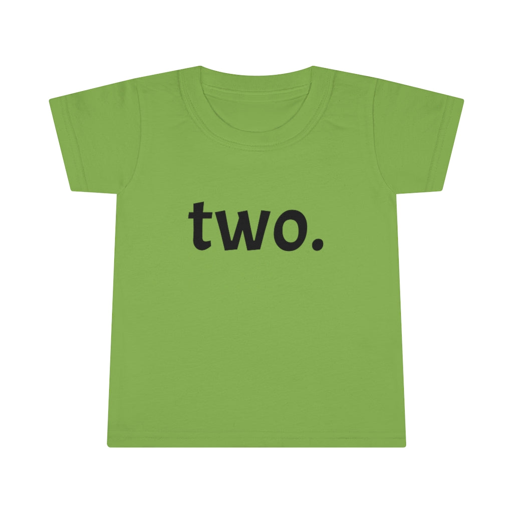 Second Birthday Toddler Tee