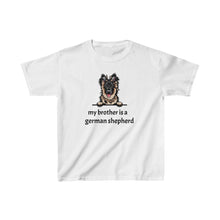 Load image into Gallery viewer, German Shepherd is My Brother Kids Tee
